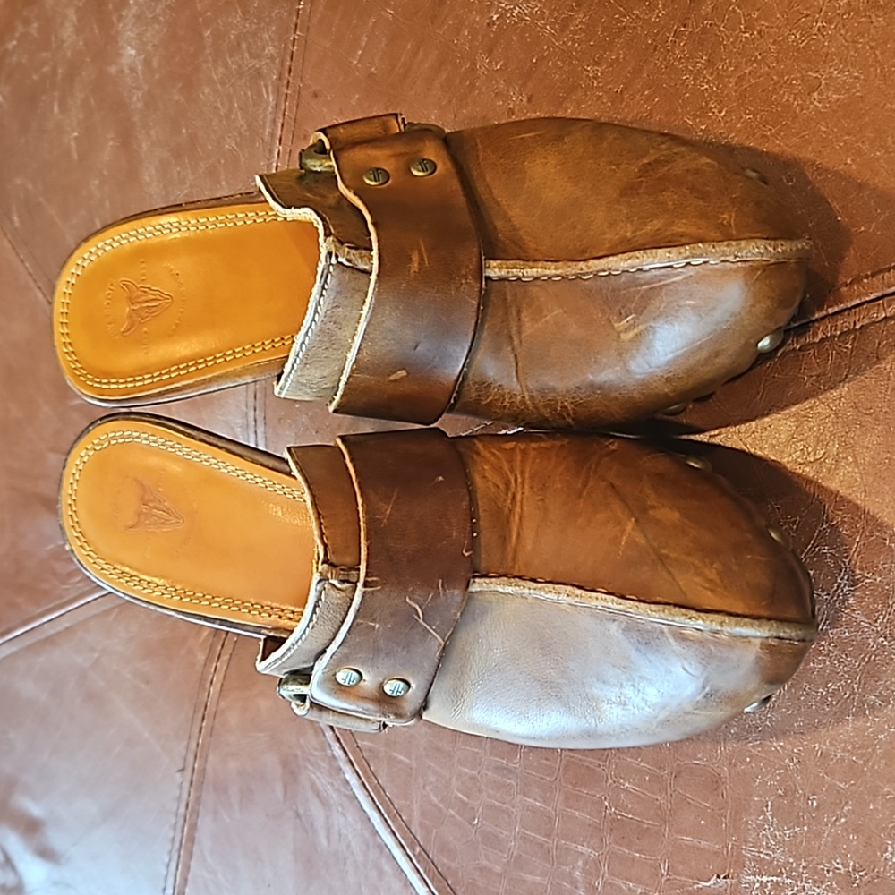 Frye "Reese Rine Mule" clogs - Picture 2 of 15
